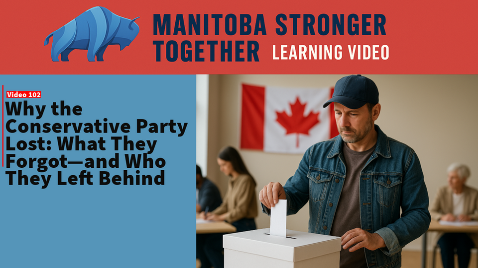 Why the Conservative Party Lost: What They Forgot—and Who They Left Behinda - HD 720p